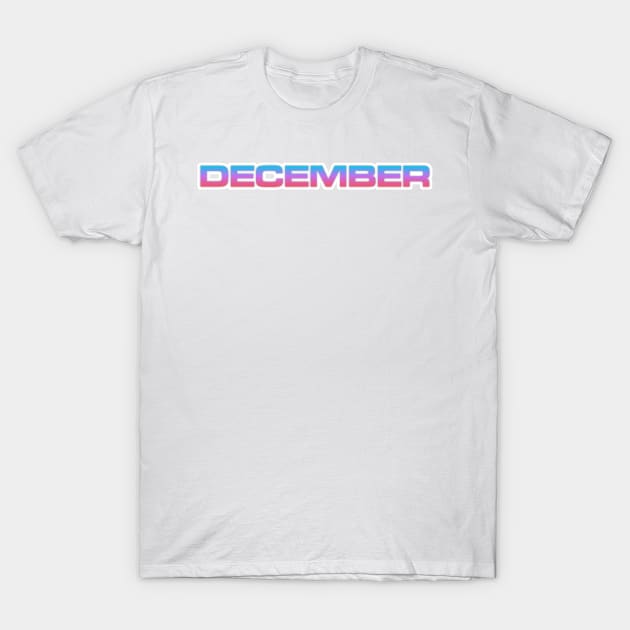 December T-Shirt by Akmal Fhadilah